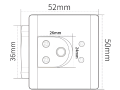 WEB USB 2.0 камера машинного зрения Global Shutter 2 Мп Full-HD CMOS AR0234 @ 60 кадр /сек WEB USB 2.0 камера машинного зрения Global Shutter 2 Мп Full-HD CMOS AR0234 @ 60 кадр /сек